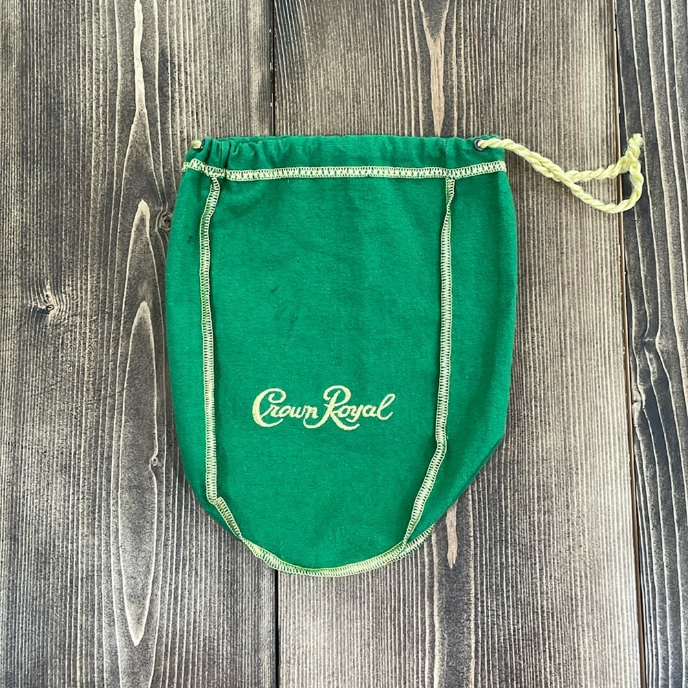 Green Crown Royal Bag
